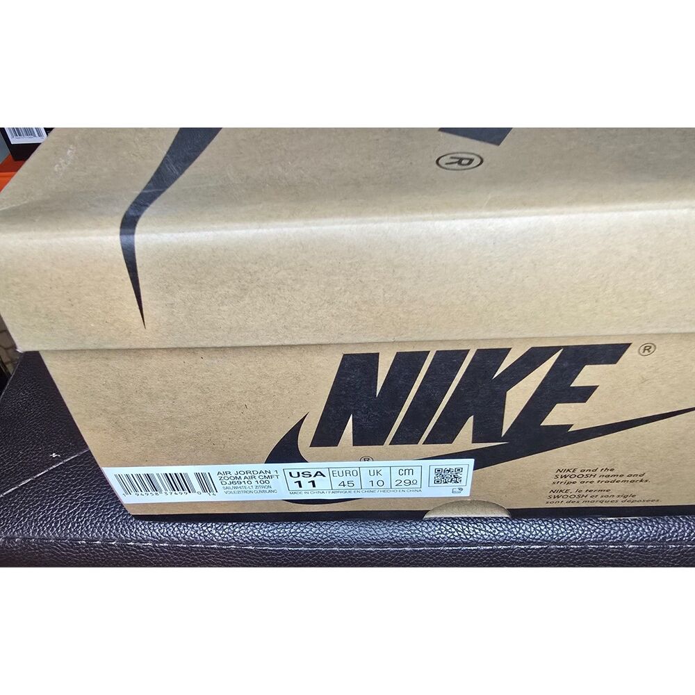 Nike Air Jordan 1 High Zoom CMFT To My First Coach DJ6910-100 Men’s 11 New - Picture 7 of 7